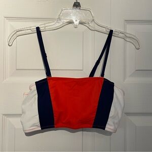 Red white and blue bikini set